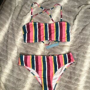 2 piece swim suite-new